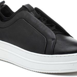 J/Slides Nyle Platform Sneaker 8 black